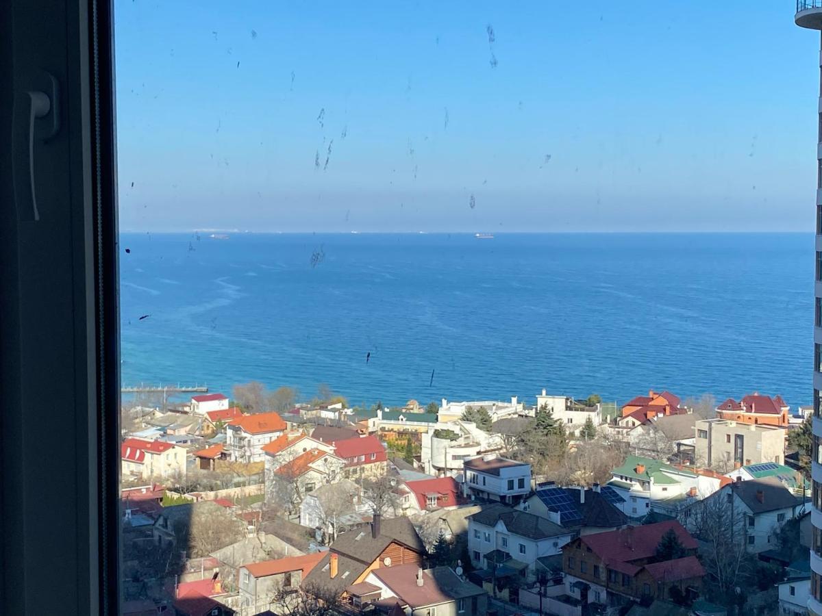 Квартира С Панорамным Видом На Море В Аркадии โอเดสซา ภายนอก รูปภาพ